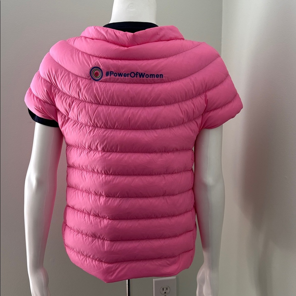 Cotes of London St. Ives Down Vest Bubblegum Pink NEW embroidered logo - Picture 5 of 9